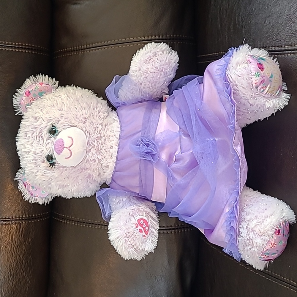 BUILD-A-BEAR Disney The Nutcracker and the Four Realms purple bear